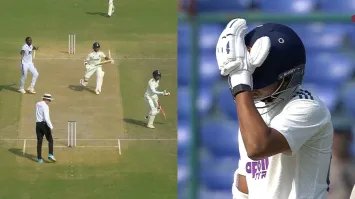 Jaiswal Reacts to Run-Out Tension with Gill